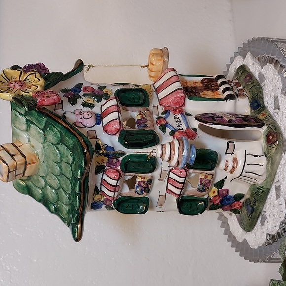 International Silver Company Ceramic Tealight Holder Bakery - Picture 3 of 8